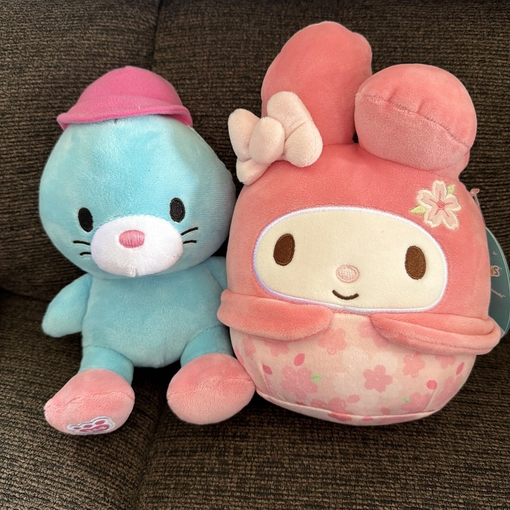 Build A Bear BAB Sanrio Hello Kitty Mini Plush Tuxedosam Sidekick Friend Chip